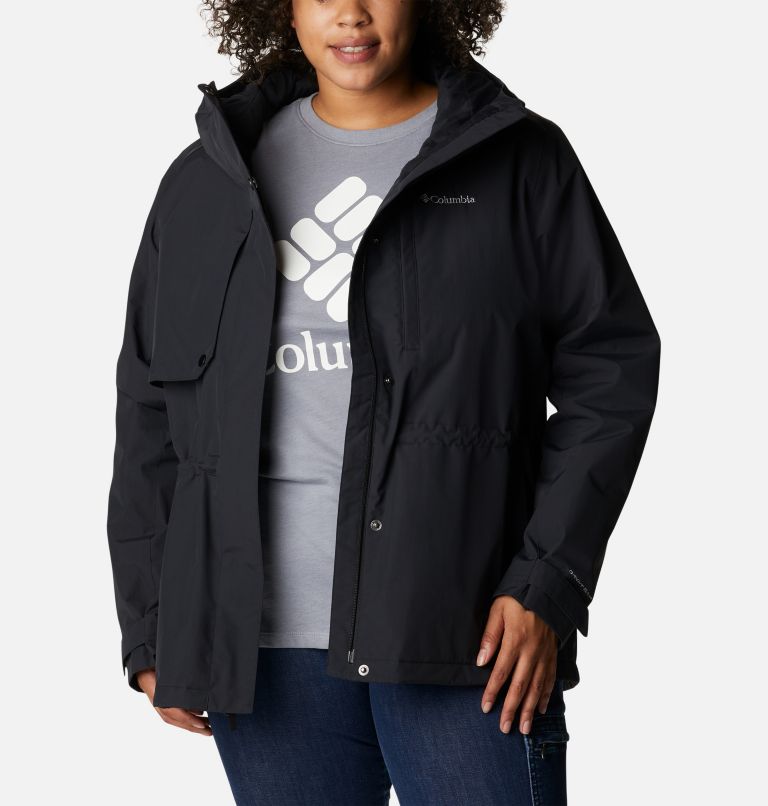Women's Hadley Trail Jacket - Plus Size, Color: Black, image 7