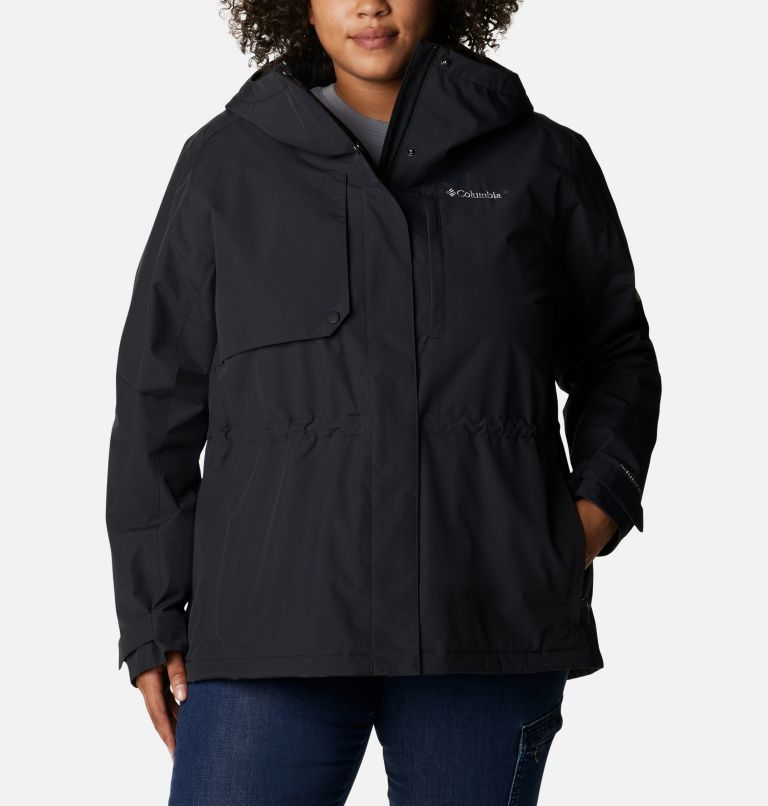 Columbia rain to 2025 fame jacket plus size