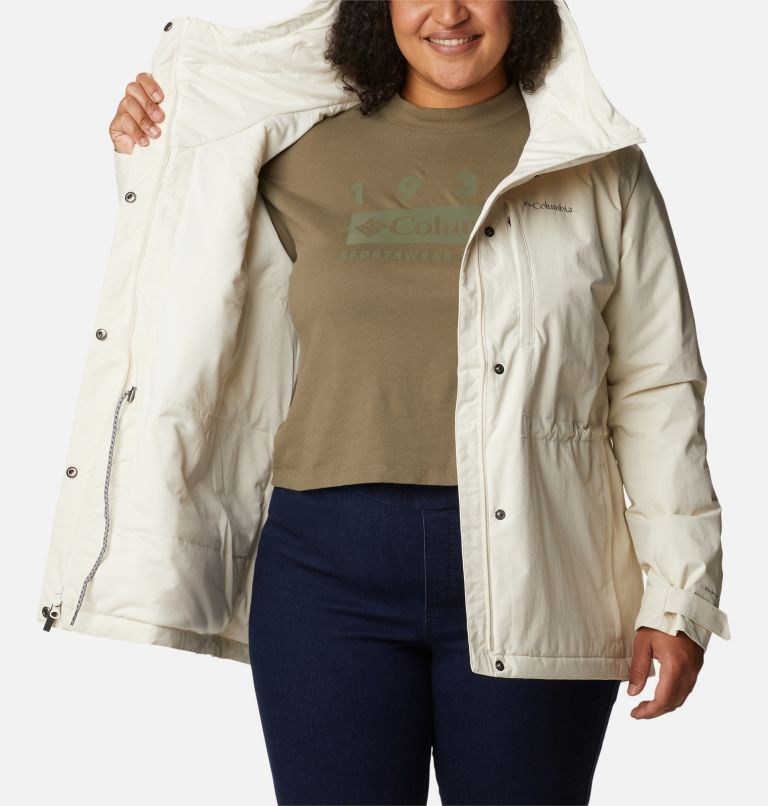 Women's Hadley Trail Jacket - Plus Size, Color: Chalk, image 5