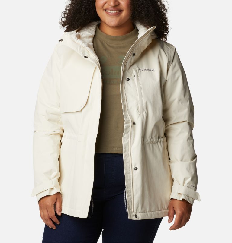Women's Hadley Trail Jacket - Plus Size, Color: Chalk, image 8