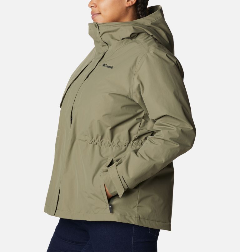 Manteau Hadley Trail pour femme - Grandes tailles, Color: Stone Green, image 3