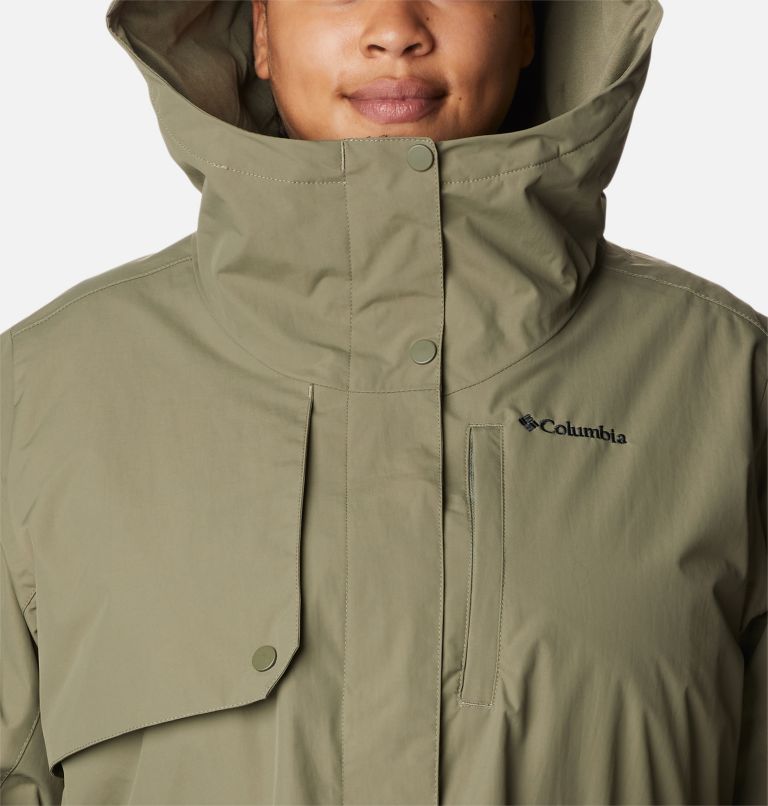 Manteau Hadley Trail pour femme - Grandes tailles, Color: Stone Green, image 4