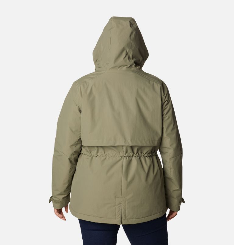 Thumbnail: Women's Hadley Trail Jacket - Plus Size, Color: Stone Green, image 2