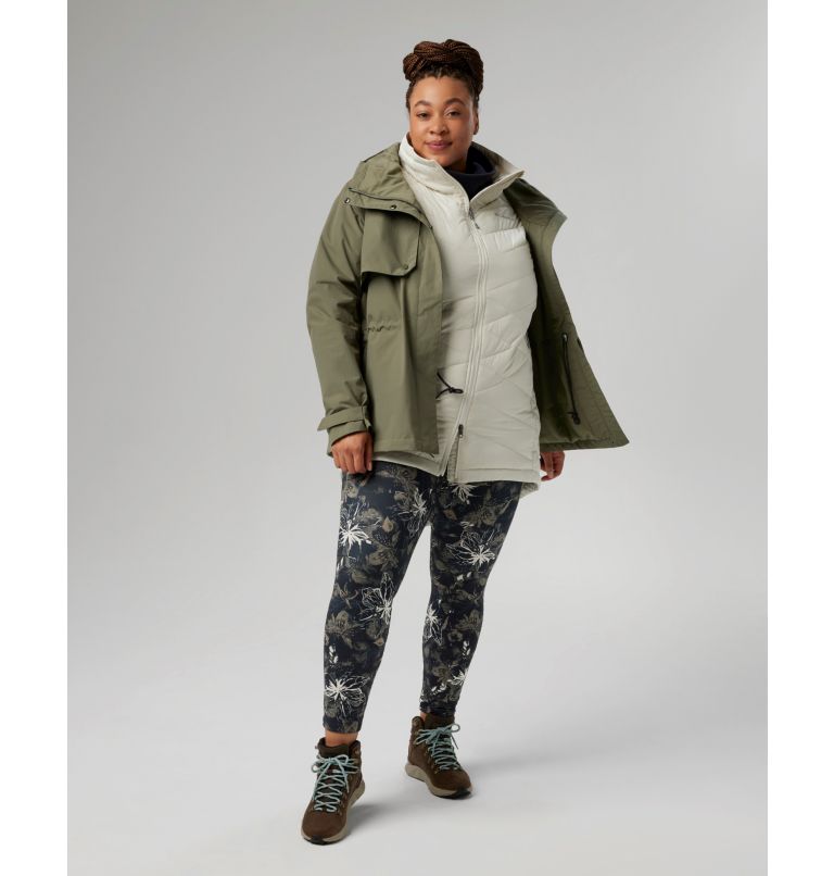 Women's Hadley Trail Jacket - Plus Size, Color: Stone Green, image 10
