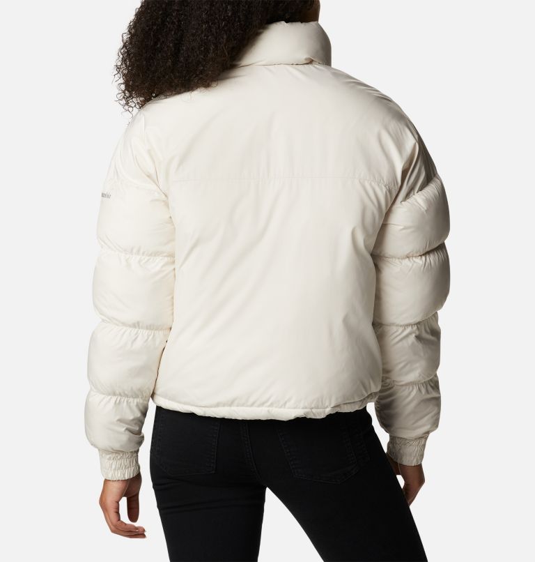Women's Pike Lake Insulated Cropped Puffer Jacket, Color: Chalk, image 2