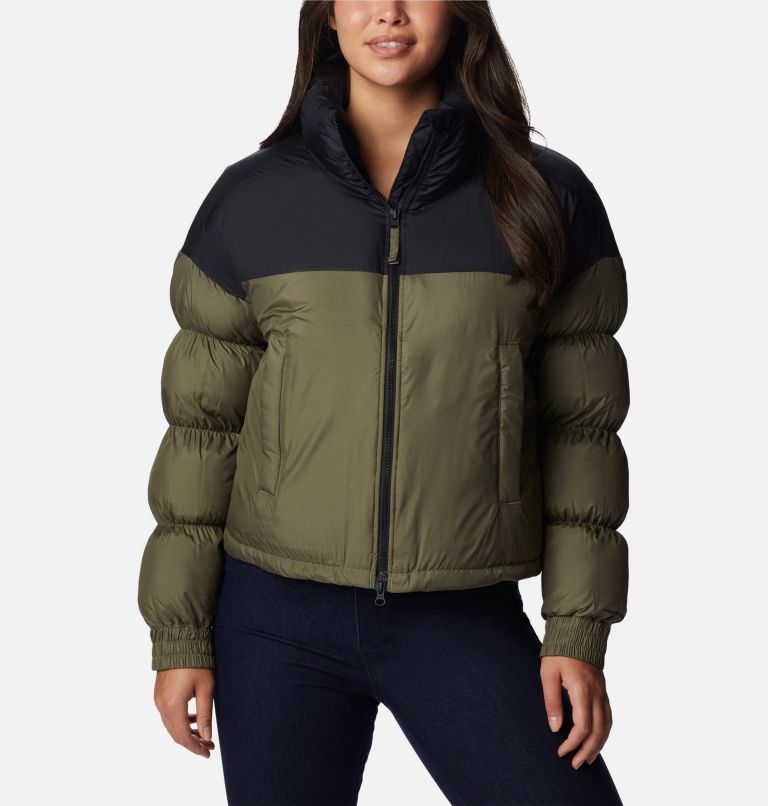 North face cropped puffer deals jacket women's