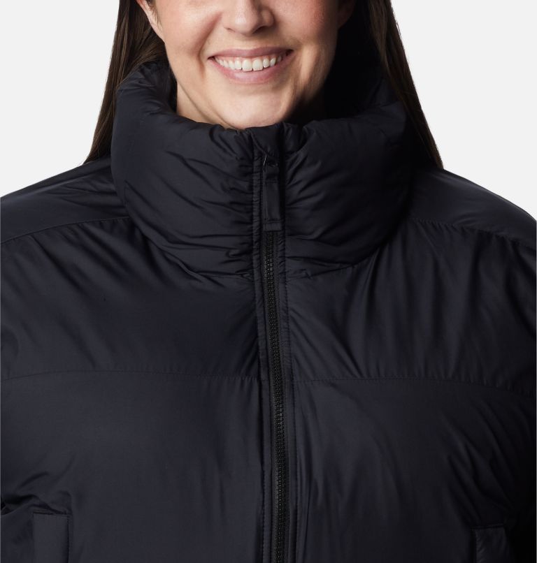 Thumbnail: Women's Pike Lake Cropped Jacket - Plus Size, Color: Black, image 4