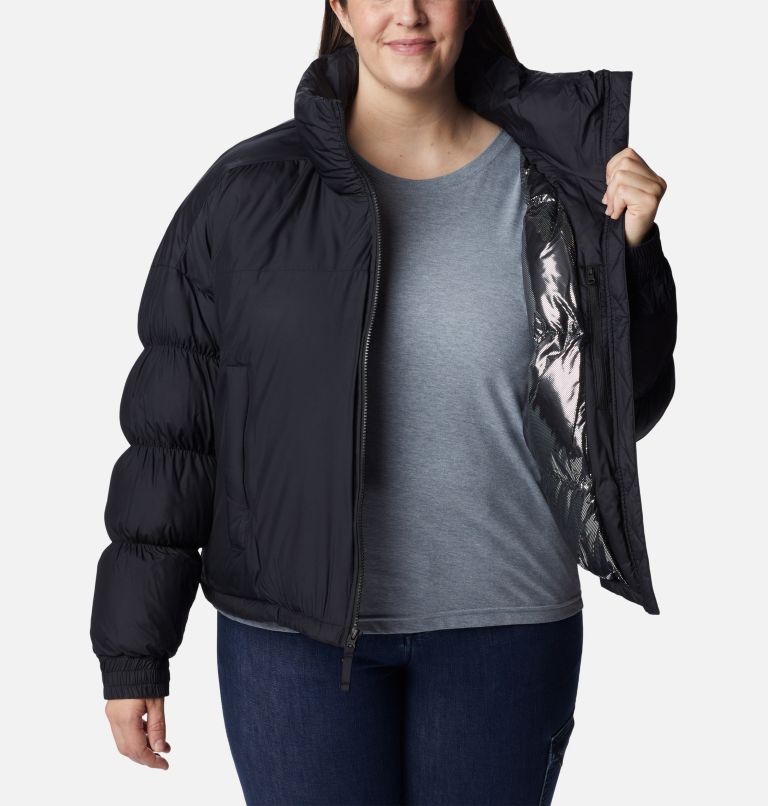 Women's Pike Lake Cropped Jacket - Plus Size, Color: Black, image 5