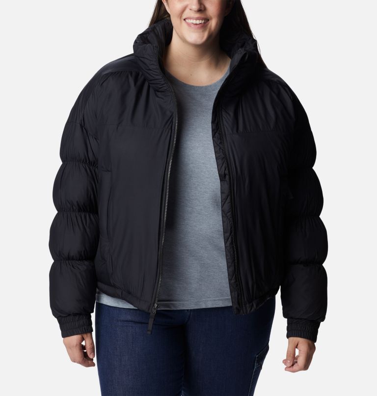 Women's Pike Lake Cropped Jacket - Plus Size, Color: Black, image 8