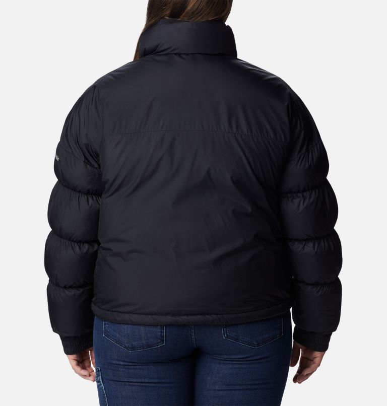 Thumbnail: Women's Pike Lake Cropped Jacket - Plus Size, Color: Black, image 2