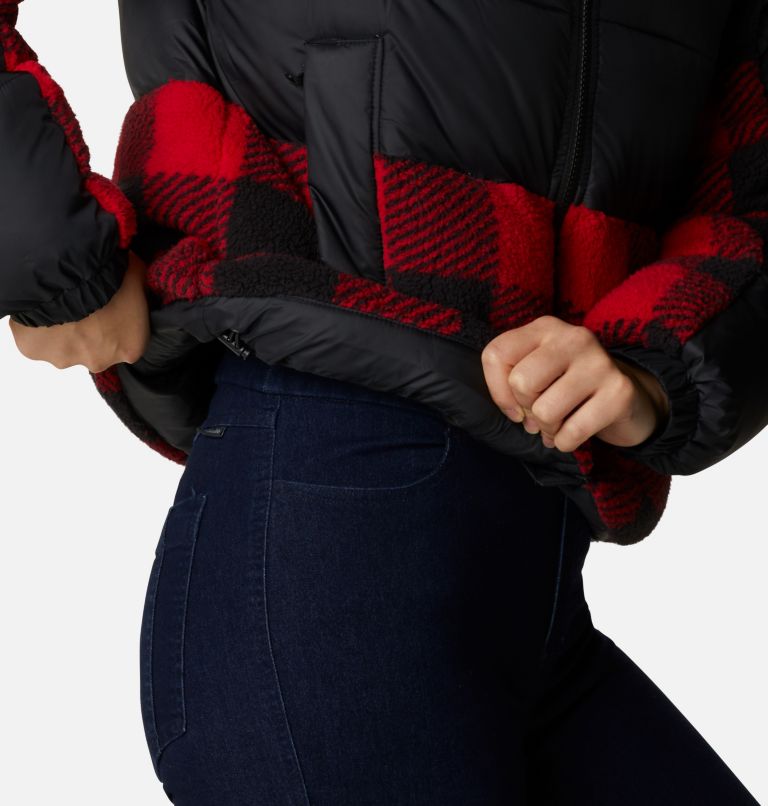 Columbia red plaid on sale vest