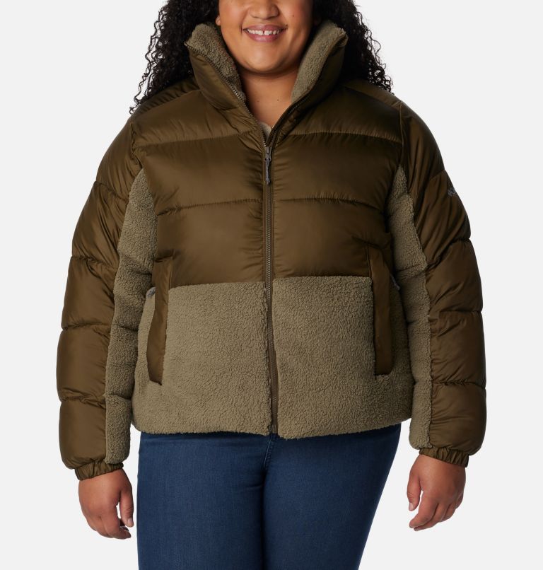 Women's Leadbetter Point™ Sherpa Hybrid Jacket - Plus Size