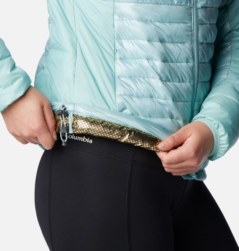Labyrinth Loop Hooded Jacket | 321 | XL, Color: Aqua Haze, image 7