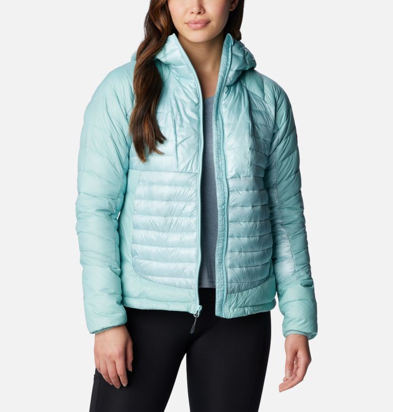 Women s Labyrinth Loop Insulated Hooded Jacket Columbia Sportswear