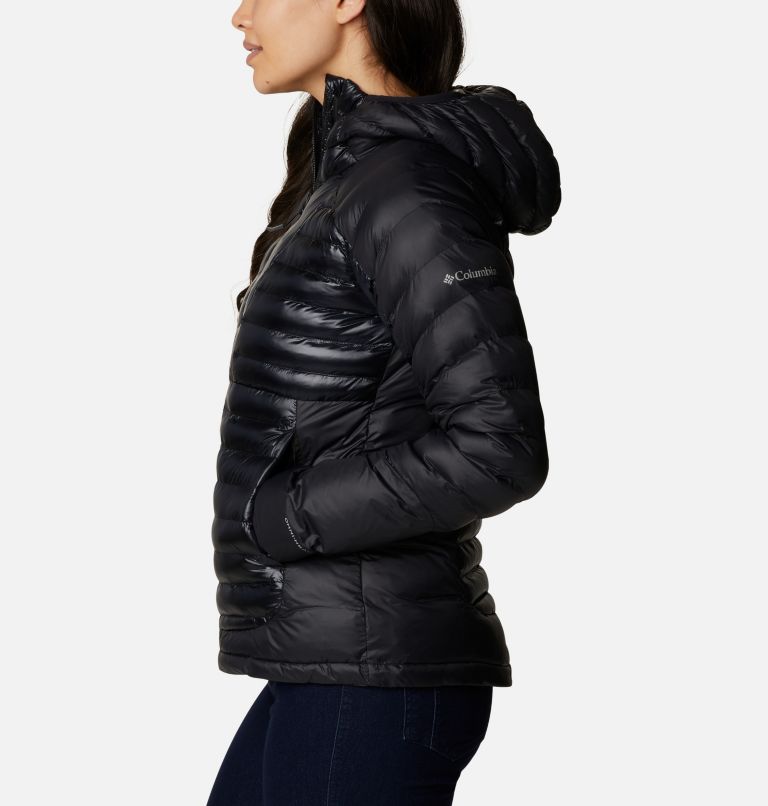 Thumbnail: Women's Labyrinth Loop Insulated Hooded Jacket, Color: Black, image 3