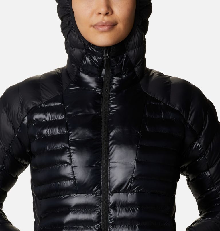 Women's Labyrinth Loop Insulated Hooded Jacket, Color: Black, image 4