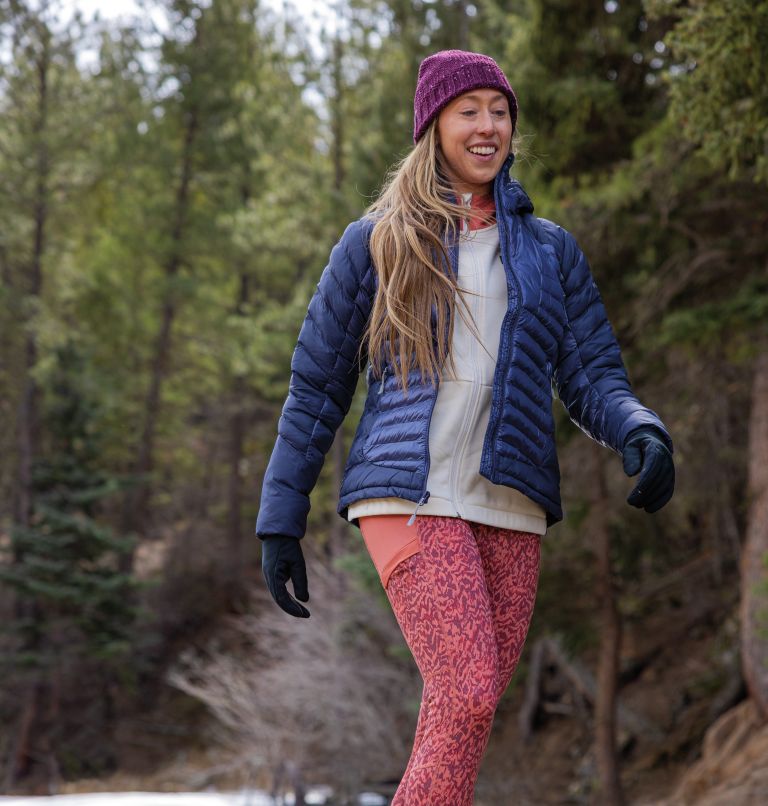 Women's Labyrinth Loop Insulated Hooded Jacket, Color: Nocturnal, Dark Nocturnal, image 9