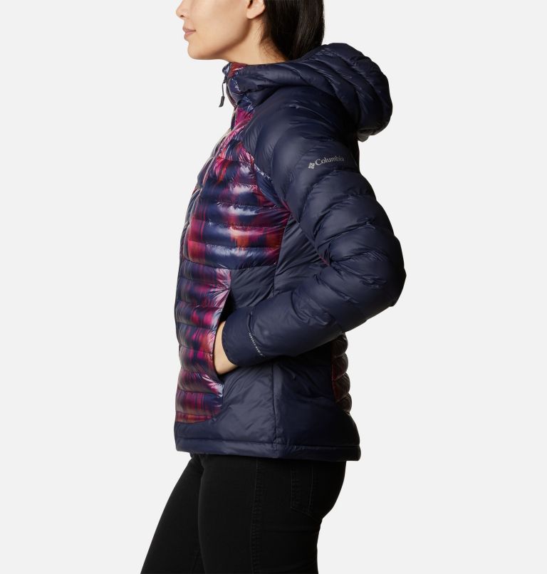 Labyrinth Loop Hooded Jacket | 473 | XS, Color: Dark Nocturnal Folk Blur, Dark Nocturnal, image 3