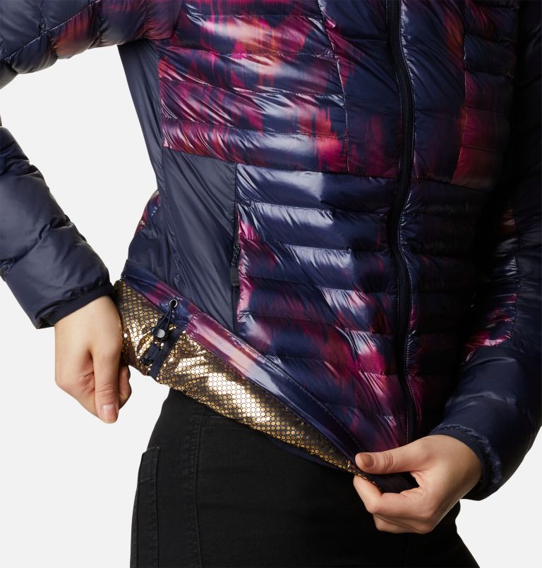 Labyrinth Loop Hooded Jacket | 473 | XS, Color: Dark Nocturnal Folk Blur, Dark Nocturnal, image 6