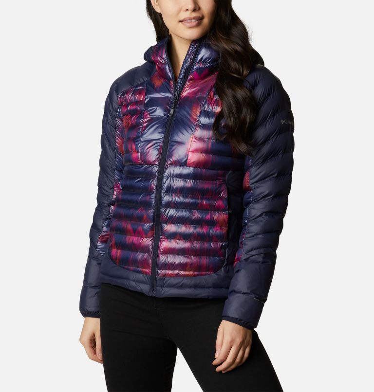 Labyrinth Loop Hooded Jacket | 473 | XS, Color: Dark Nocturnal Folk Blur, Dark Nocturnal, image 7