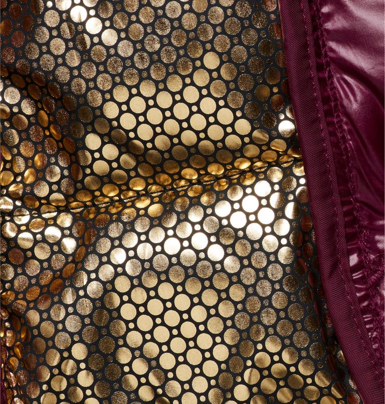 Labyrinth Loop Hooded Jacket | 616 | XS, Color: Marionberry, Marionberry Terrain Print, image 6
