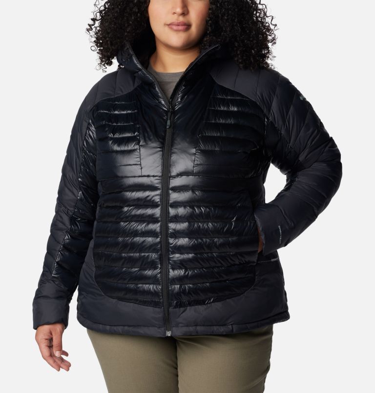 Women's plus size columbia puffer jacket sale