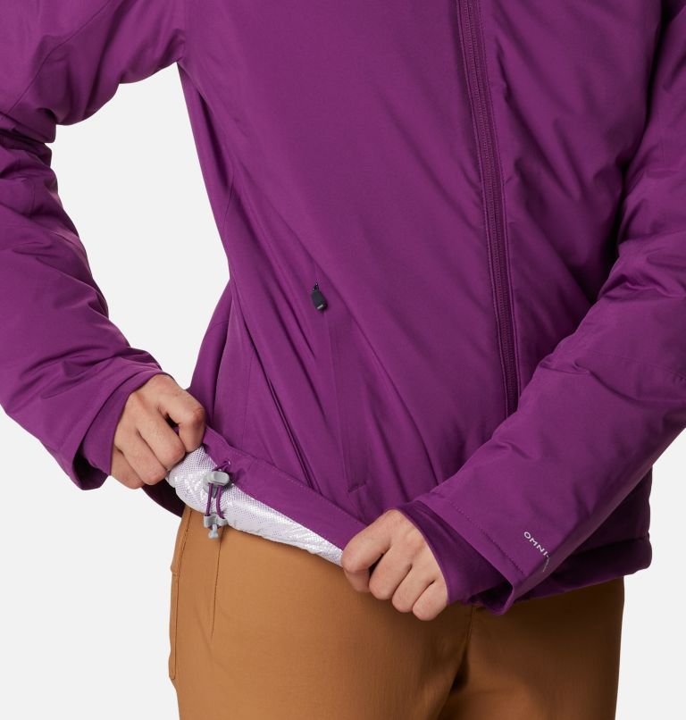 Women's Windgates II Insulated Jacket, Color: Plum, Pale Lilac, image 7