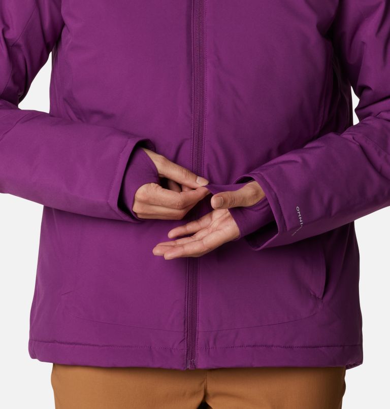 Women's Windgates II Insulated Jacket, Color: Plum, Pale Lilac, image 8