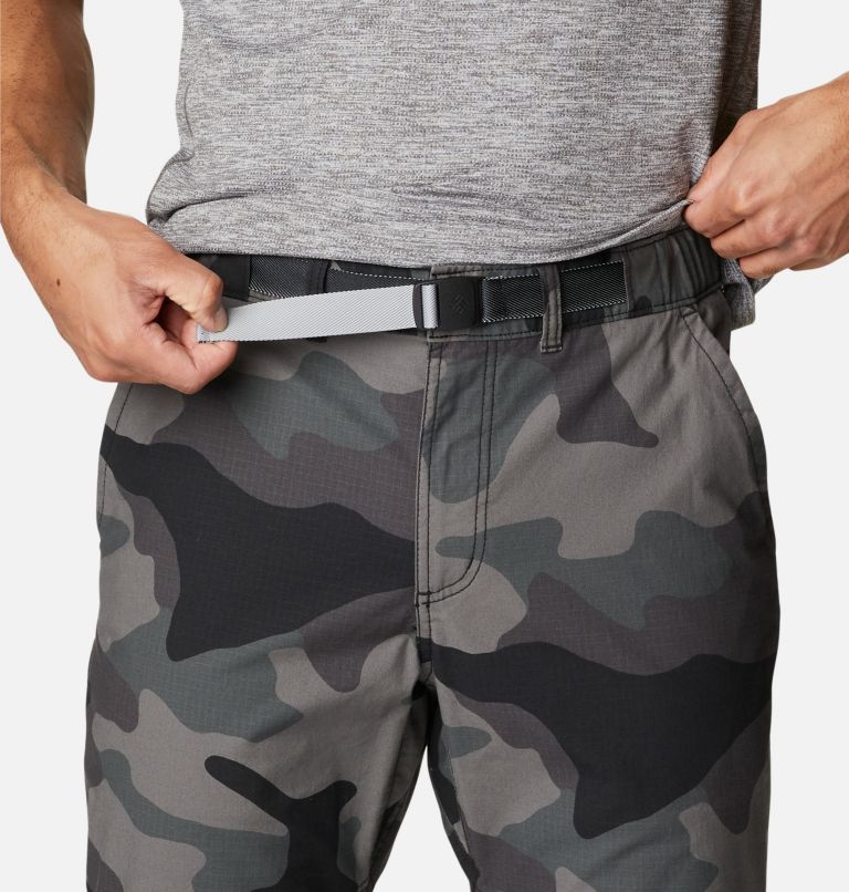 Thumbnail: Men's Wallowa Belted Pants, Color: Black Mod Camo, image 4