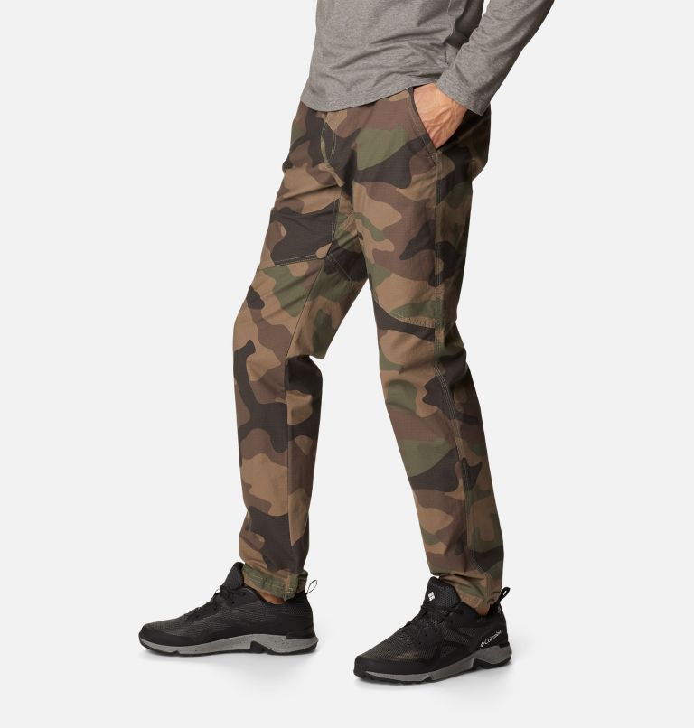 Men's Wallowa Belted Pants, Color: Cypress Mod Camo, image 3