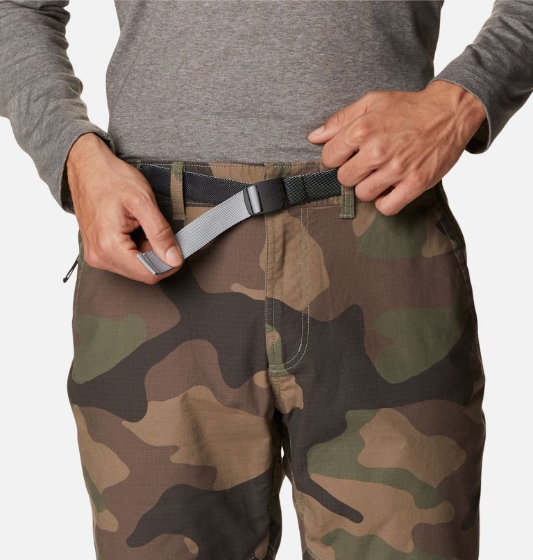 Men's Wallowa Belted Pants, Color: Cypress Mod Camo, image 4