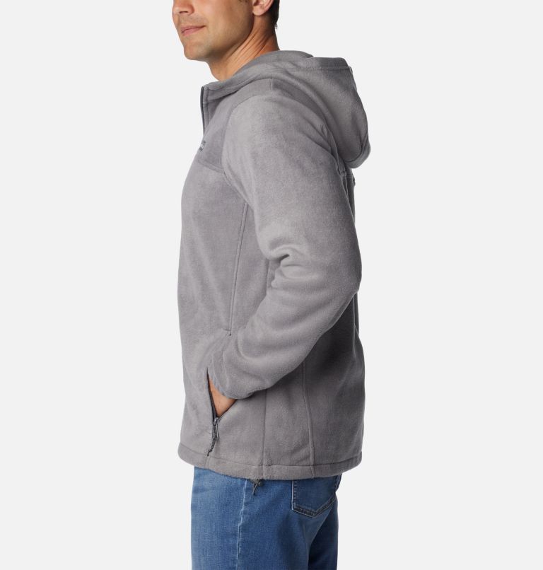 Zip up fleece hoodie on sale mens