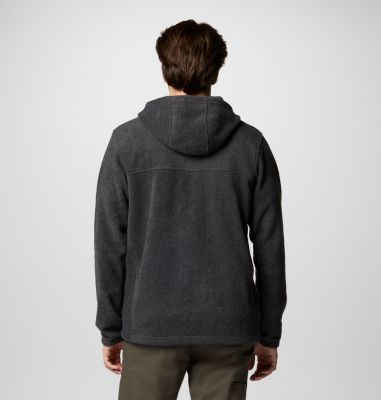 Men's Steens Mountain Full Zip Fleece Hoodie, Color: Charcoal Heather, image 15