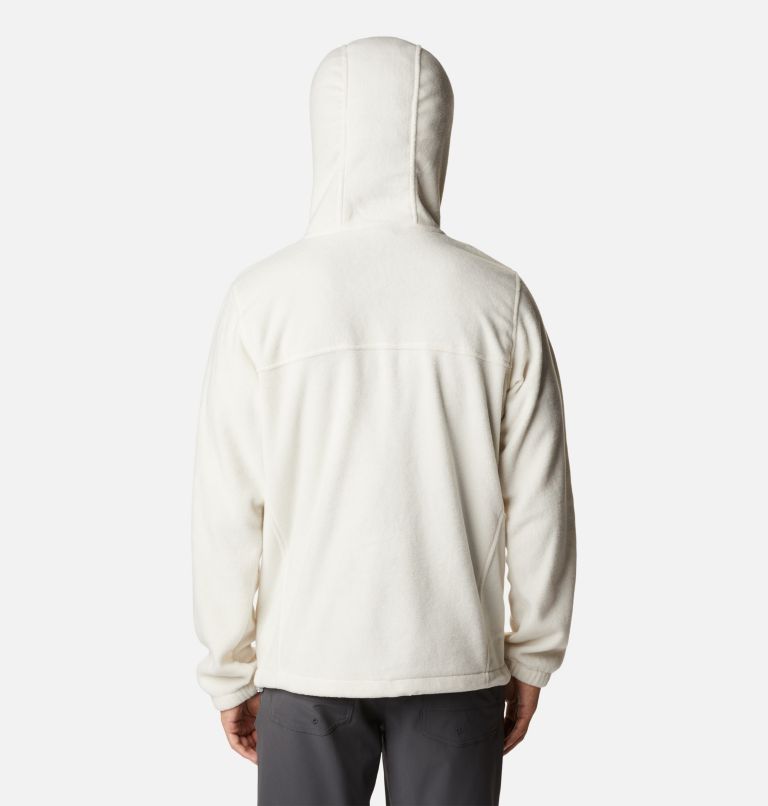 Men's Steens Mountain Full Zip Fleece Hoodie, Color: Chalk, image 2