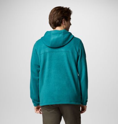 Men's Steens Mountain Full Zip Fleece Hoodie, Color: River Blue, image 11