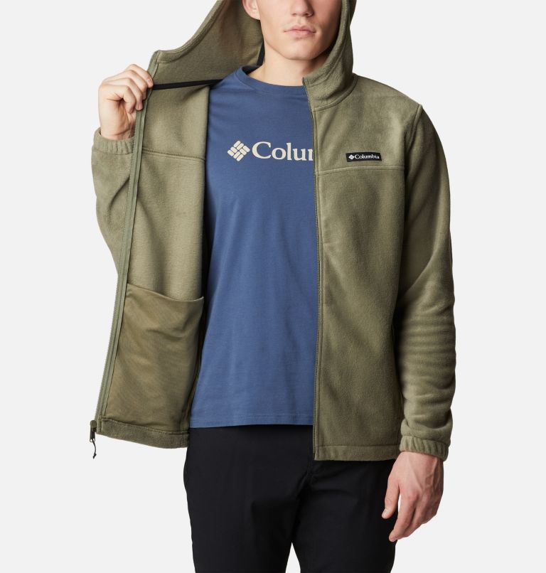 Columbia Steens Mountain Half Zip Fleece In Charcoal