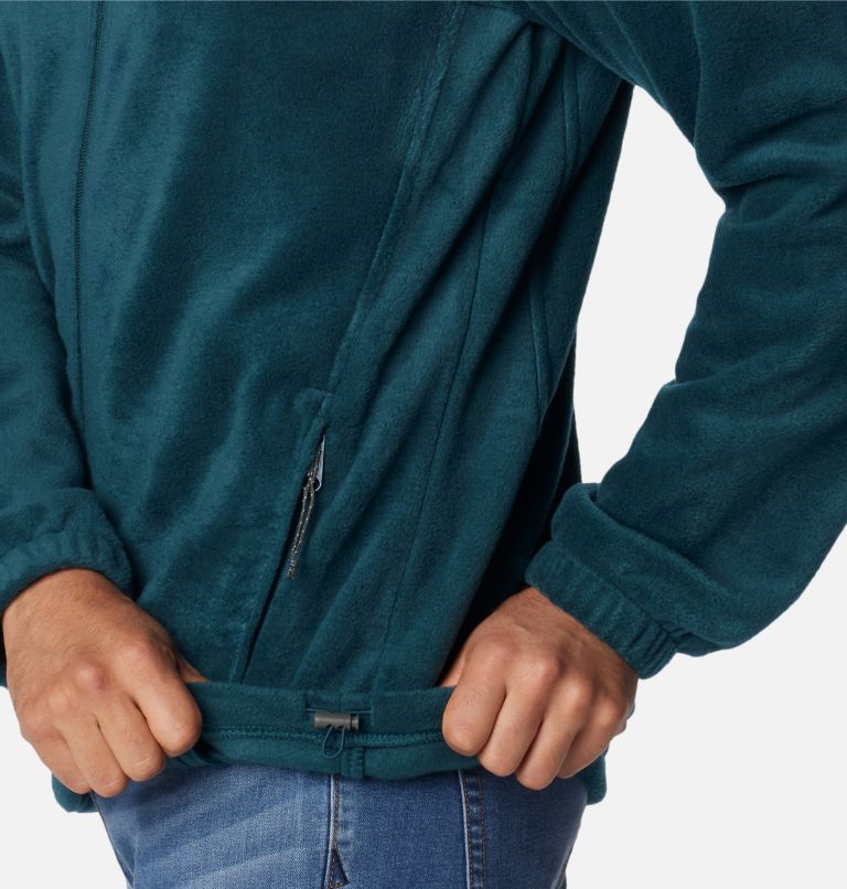 Men's Steens Mountain Full Zip Fleece Hoodie, Color: Night Wave, image 6