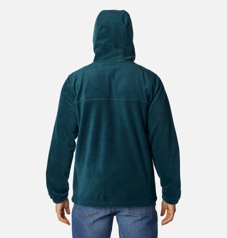 Men's Steens Mountain Full Zip Fleece Hoodie, Color: Night Wave, image 2