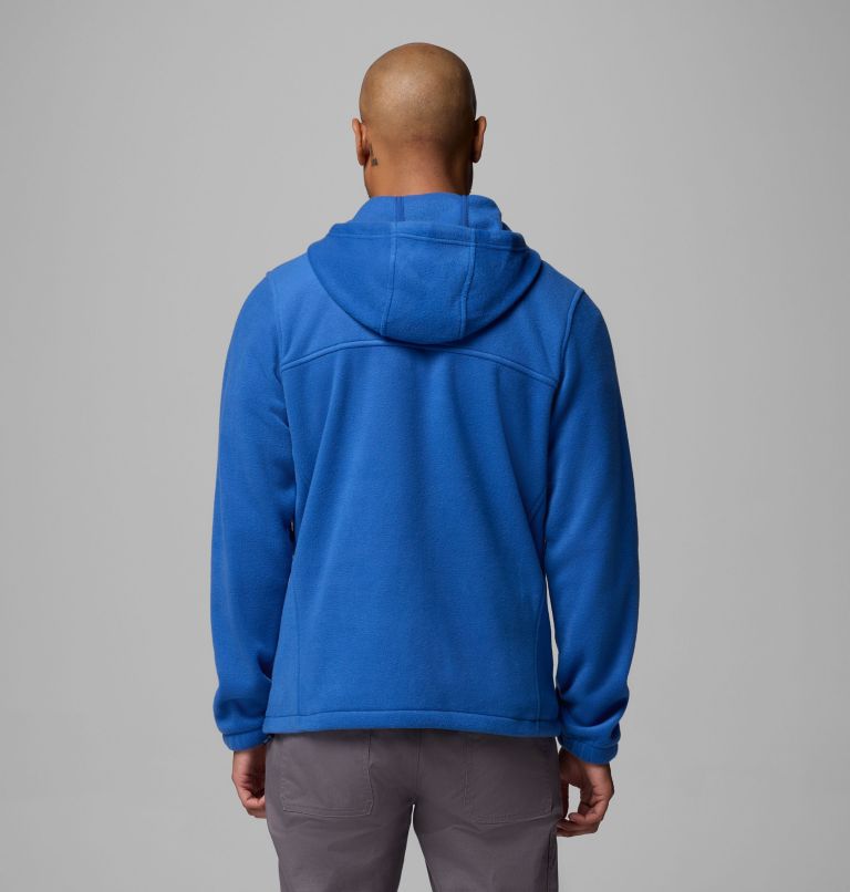 Men's Steens Mountain Full Zip Fleece Hoodie, Color: Mountain Blue, image 3