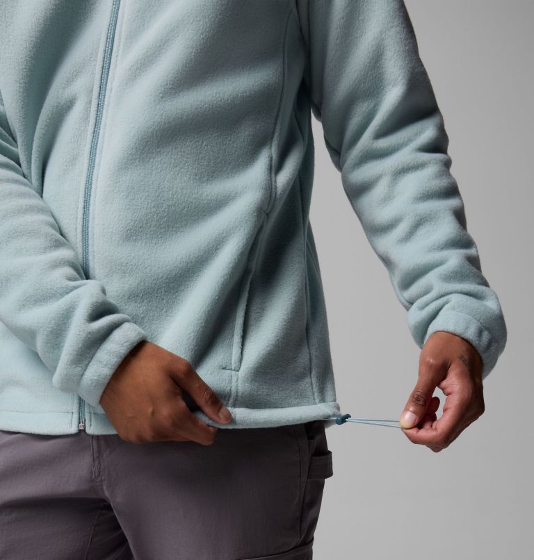 Men's Steens Mountain Full Zip Fleece Hoodie, Color: Crushed Blue, image 7