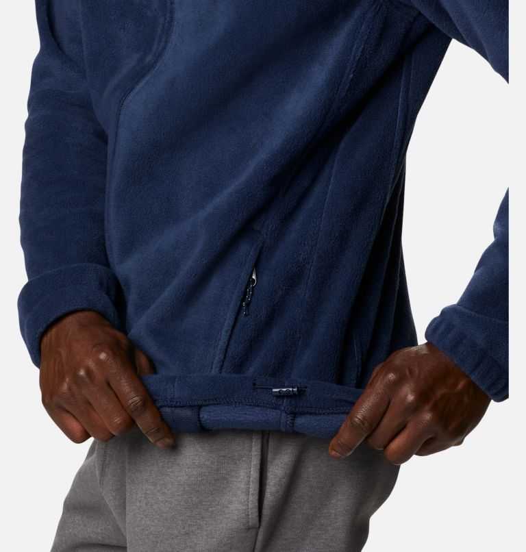 Chandail à capuchon à fermeture éclair en polaire Steens Mountain Homme, Color: Collegiate Navy, image 6