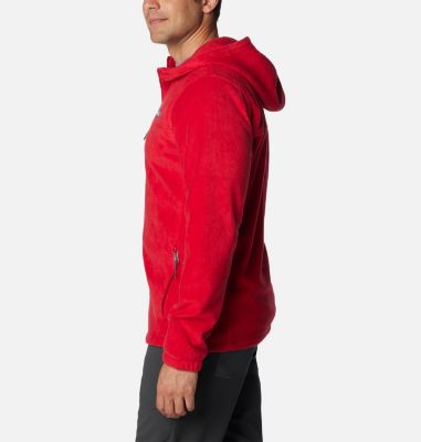 Men's Steens Mountain Full Zip Fleece Hoodie, Color: Mountain Red, image 28
