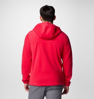 Men's Steens Mountain Full Zip Fleece Hoodie, Color: Mountain Red, image 27