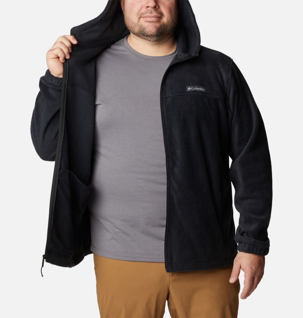 Men's Steens Mountain Full Zip Fleece Hoodie - Big 5