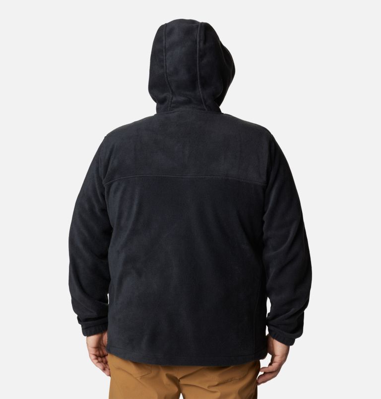 U.S. Life Men's Soft Sherpa Lined Zip Up Fleece Hoodie/Hooded Jacket  (Large, Black) : : Clothing & Accessories