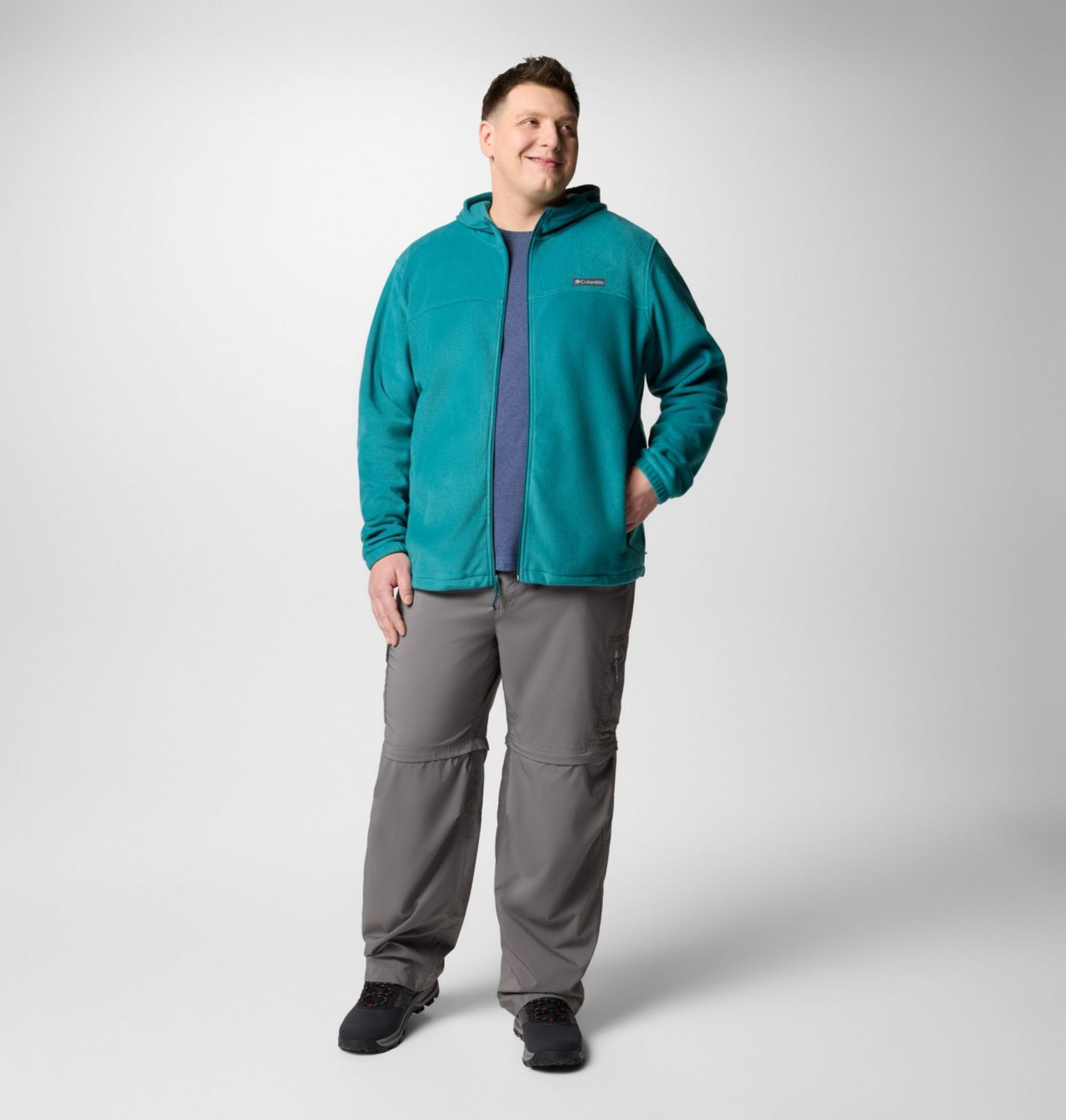 Men's Steens Mountain Full Zip Fleece Hoodie - Big | 364 | 4X 2