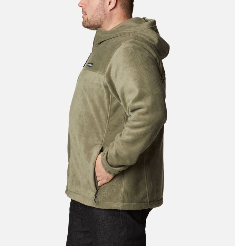 Steens Mountain Full Zip Hoodie | 397 | 3X, Color: Stone Green, image 3