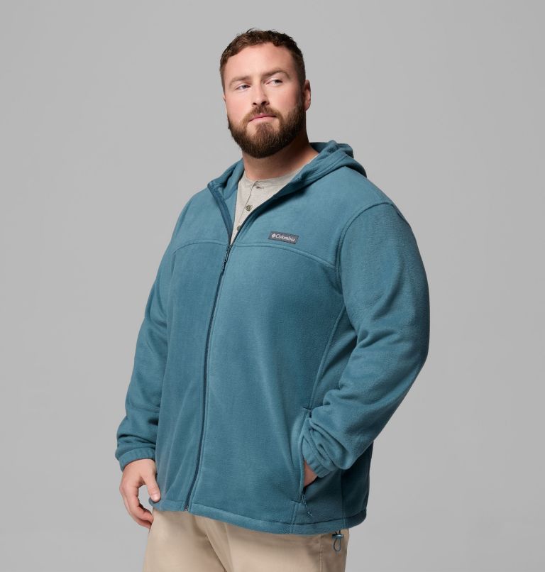Men's Steens Mountain Full Zip Fleece Hoodie - Big, Color: Everblue, image 4