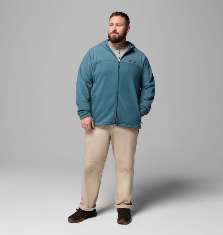 Men's Steens Mountain Full Zip Fleece Hoodie - Big, Color: Everblue, image 2