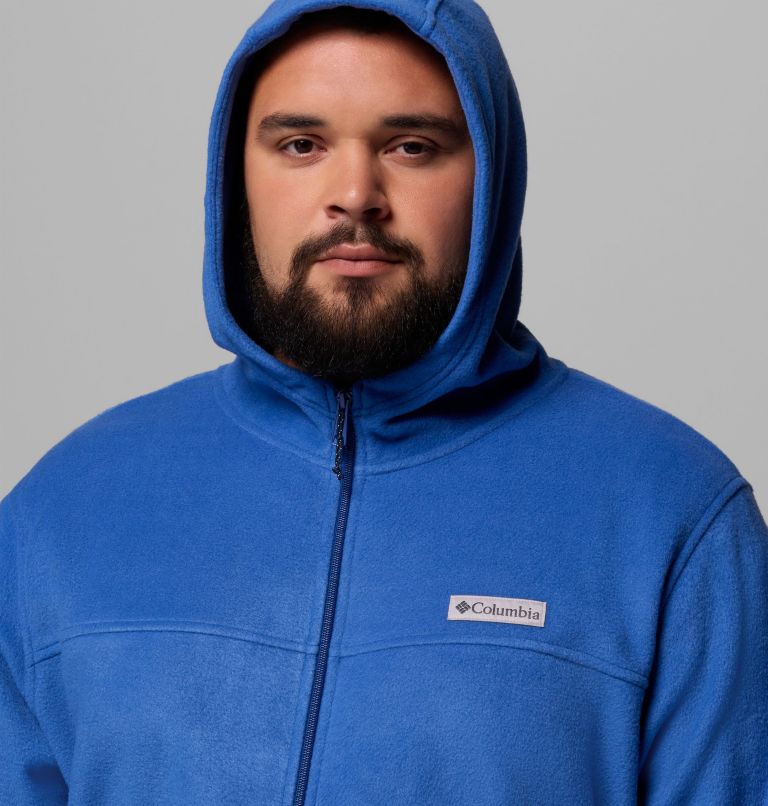 Men's Steens Mountain Full Zip Fleece Hoodie - Big, Color: Mountain Blue, image 6
